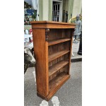 Open Shelf Bookcase Display Case Victorian